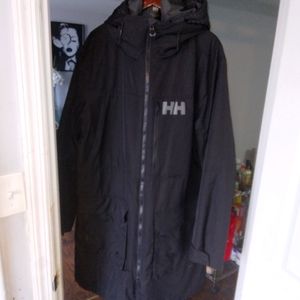 MENS Helly Hansen rigging coat with inside liner, weather proof